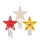 Star Wooden Windchimes (Pack of 4) Nature Craft Kits