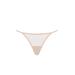 Plus Size Women's The String Thong - Mesh by CUUP in Sand (Size 6 / XXL)