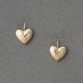 Lucky Brand Heart Threader Earring - Women's Ladies Accessories Jewelry Earrings in Gold