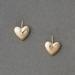 Lucky Brand Heart Threader Earring - Women's Ladies Accessories Jewelry Earrings in Gold