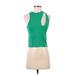 Zara Sweater Vest: Green Sweaters & Sweatshirts - Women's Size Small