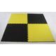 Easimat Martial Arts Judo Gym Floor Mat Black/Yellow (8, 20mm)
