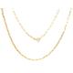 Old English Jewellers 9ct Yellow Gold Paperclip Chain Oval 2mm Link 16" 18" 20" 22" 24" - UK Hallmarked (22)