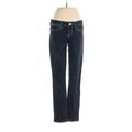 Gap Jeans - Low Rise Straight Leg Boyfriend: Blue Bottoms - Women's Size 26 - Dark Wash