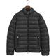 Daunenjacke GANT "Light Down Jacket Daunen leicht pflegeleicht" Gr. XXL, schwarz (black) Herren Jacken Winterjacken