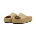 Sandale PUMA "Shibusa Slides Damen" Gr. 39, beige (prairie tan beige) Schuhe Halbschuhe