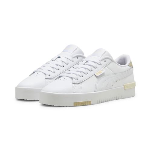 „Sneaker PUMA „“Jada Renew Sneakers Damen““ Gr. 41, weiß (white gold putty beige) Schuhe Sneaker“