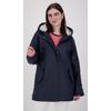 Regenmantel DEPROC ACTIVE "ANKERGLUTTRAUM WOMEN", Damen, Gr. 36 (S), blau (navy), Obermaterial: 100% Polyurethan; Futter: 100% Polyesteru201c, casual, Langarm mit Druckknopf, Mäntel, auch in Großen Größen erhältlich