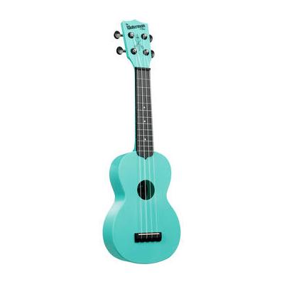 KALA Waterman Soprano Ukulele with Tote Bag (Aqua Mist Glow in the Dark) KA-WMG-BL-S