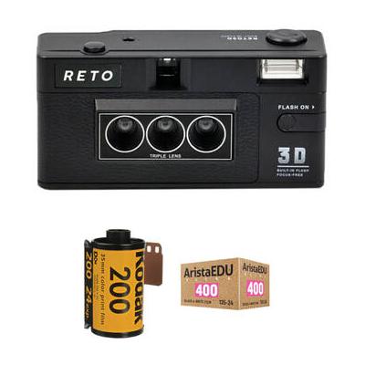Reto Project 3D 35mm Film Camera with Film Rolls K...