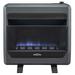 Bluegrass Living 30000 BTU BTU Natural Gas Wall Mounted Space Heater w/ Adjustable Thermostat in Black | Wayfair 200091
