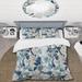 East Urban Home Ceance Bedding Polyester/Microfiber in Blue/White | Queen Duvet Cover + 2 Standard Shams | Wayfair 440FDBA9B4624EBD848734B23FD56465