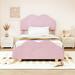 Latitude Run® Anandita Upholstered Standard Bed Upholstered in Pink | 39.3 H x 41.2 W x 78 D in | Wayfair 7DB2C36CC9CB474F968284EE3F82D17C