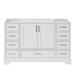 Winston Porter Peighten 54.75" Single Bathroom Vanity Base Only Wood/Solid Wood in White | 34.5 H x 54.75 W x 21.5 D in | Wayfair