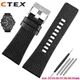 Genuine Leather Strap Watchband For diesel Watches DZ4386 1657 1399 1206 4323 Black Band 22mm 24mm