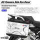 Runder-GS R1250GS Moto Vario Case Sticker Side Boxes Valises Stickers BMW Panniers Bagages R