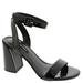 Nine West Realy - Womens 7 Black Sandal Medium