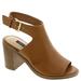 Nine West Edward - Womens 9.5 Brown Sandal Medium