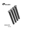 4 PCS/lot Bykski Water cooling row radiator mounting screws M3X35 computer components 35mm pc water