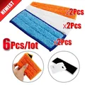 6Pcs/lot Top quality Robot cleaner brushes spare parts Wet Pad Mop+Damp Pad Mop+Dry Pad Mop for