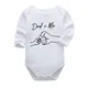 Hot sales Newborn Bodysuit Baby Clothes Cotton Body Baby Long Sleeve Underwear Infant Boys Girls