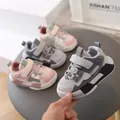Children Sports Shoes 2024 New Spring Shoes for Boys Girls Soft Bottom Breathable Sneakers 1-6 Years