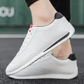 PUPUDA White Sneakers Shoes Men Comfortable Walking Shoes For Men Summer Women Casual Running Sport