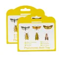 12 Moths Pheromone Killer Moth Catcher Trap Fly Clothes Pantry Food Sticky Glue Trap Pest Reject