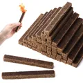Camp Fire Charcoal Starter Sticks-Fire Charcoal Starters for Fireplace Wood Stove Grill Charcoal