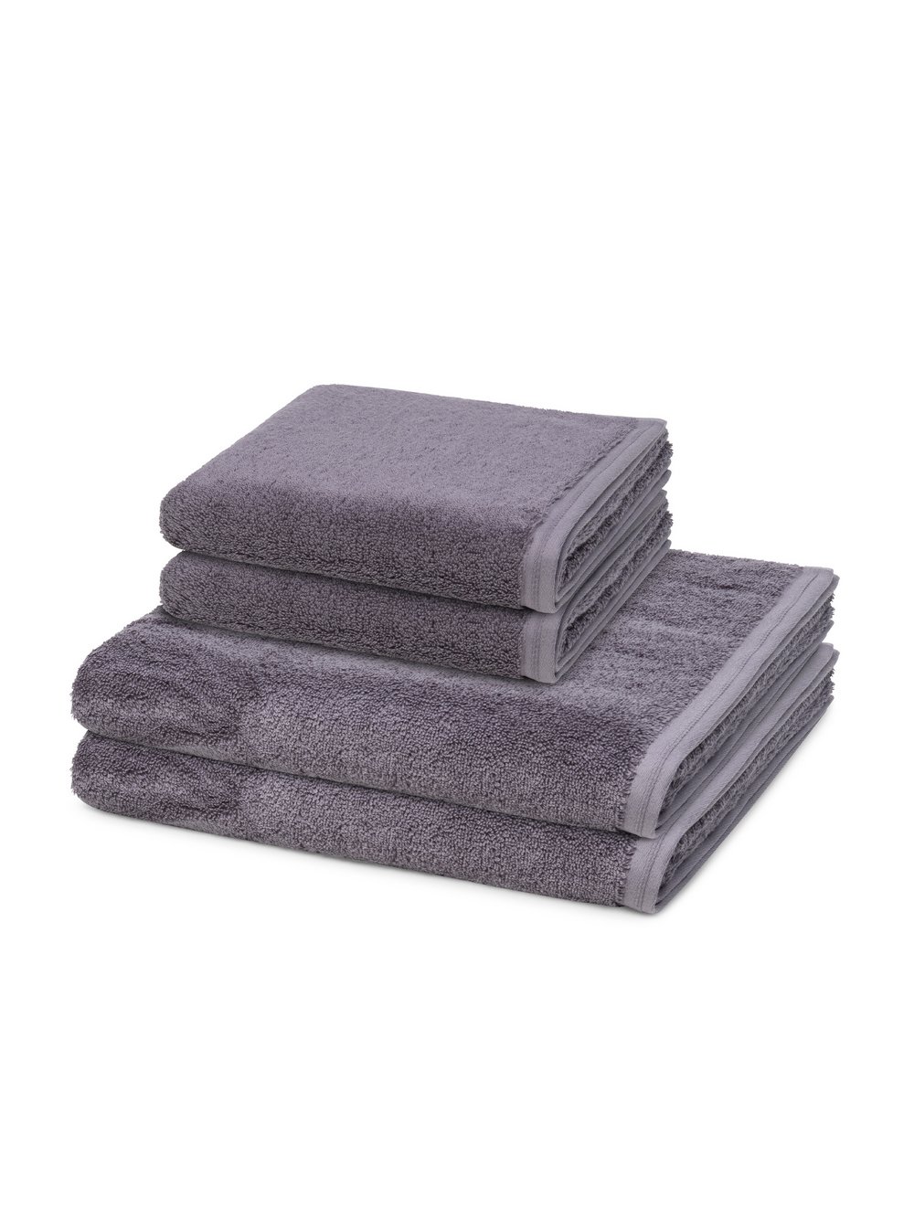 Vossen Handtuchset 2-teilig Damen grau, ONE SIZE Image