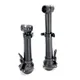 Folding Bike Stem 20cm 27cm Adjustable Telescopic Stem Left/Right Fold for 25.4mm Handlebar Double