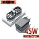 PD Charger 45W USB Type C Adapter For Samsung Super Fast Charging For Samsung Galaxy S23 Ultra S20