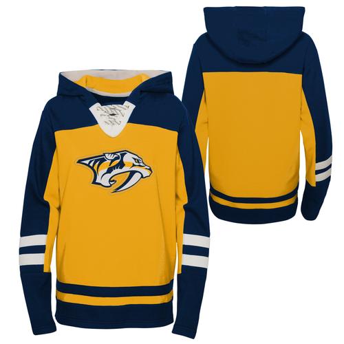 Nashville Predators Ageless Revisited Pullover Hockey Hood - Junior