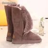 Comemore Kausalen Plüsch Flauschigen Anti-kalt Zipper Boot Frau Plattform Schuhe 2023 Winter Neue Frauen Wildleder Warme Schnee stiefel Plus Größe 42