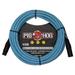 20 ft. Hex Series Microphone Cable Daphne Blue