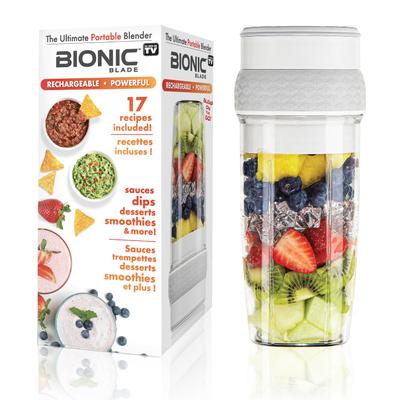 Bionic Blade Personal Sized 26 Oz Blender, Cordless Recharegable Portable Blender