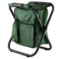 Foldable Fishing Chair Stool with Cooler Bag - Ideal for Camping Hiking and