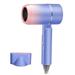 Huge Savings! Uhuya Blue Light Hair Care Gradient Hair Dryer Electric Hair Dryer Household Constant Temperature Cold and Hot Hair Dryer Silent Hair Dryer Purple