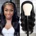 SUCS Human Hair Wigs For Women Black Color Natural Lace Hair Black Hair Long Wigs Fashion Sexy Wave Synthetic Wig High Temp