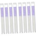 8 Boxes Ear Piercing Cleaning Line Earring Cleaner for Pierced Ears Earrings Piercing Cleaning Line Dental Floss Disposable Ear Floss Baby Brine Purple Portable Thin Cotton Thread