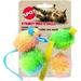 [Pack of 4] Spot Stringy Mice and Balls Catnip Cat Toys 12 count (3 x 4 ct)