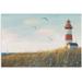 Sea Watercolor Lighthouse Oil Painting Seaside Landscape Wall Art Seagull Coastal Wall Art Canvas Print Picture Wall Art Poster for Bedroom Living Room Decor 08x12inch(20x30cm) Unframe-Style
