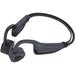 Waterproof Sweatproof Open-Ear Wireless Bone Conduction Bluetooth Headphones HiFi Stereo with 16GB Independently MP3 Player Support Lossless Music for Gym Running Riding Even Swimming (Grey)