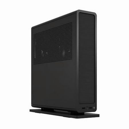 Ridge Mini-ITX Slim Small Form Factor Console PC Case Black