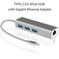 Lifetechs USB C Hub with RJ45 Gigabit Fast Stable Data Transfer USB 3.0 Multiport Hub USB C to Ethernet Adapter for Mac OS for Windows