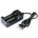 Rechargeable 18650 Battery Charger Dock and LED Torch Plug Dock for Model 18650 Li-ion 4.2V-1200mA