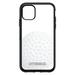 DistinctInk Case for iPhone 14 (6.1 Screen) - OtterBox Symmetry Custom Black Case - White Golf Ball