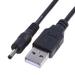 Qisuw USB to DC 1.1mm 0.7mm 1.7mm 2.5mm Barrel Jack Power Cable Plugs for USB Lights