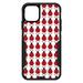 DistinctInk Case for iPhone 11 PRO (6.1 Screen) - OtterBox Commuter Custom Black Case - Red White Black Lady Bugs