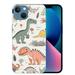 COMIO Cute Funny Animal Dinosaur Phone Case Compatible with iPhone 15 Pro Case 6.1 (2023) Soft Slim Fit Bumper Protective Cover for iPhone 15 Pro Case for Women Girls(Dinosaur)
